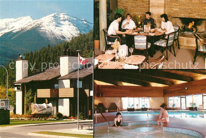 Jasper Alberta Motor Lodge Jasper Inn Gaststube Hallenbad