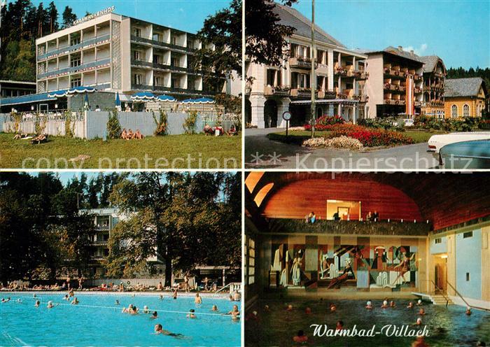 Warmbad Villach Karawankenhof Kurhotel Freibad Thermal Hallenschwimmbad