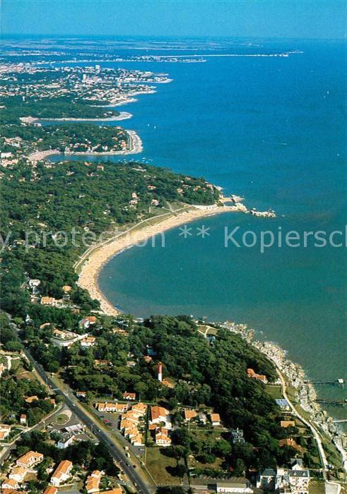 Saint-Palais-sur-Mer La cote et les plages vues du ciel
