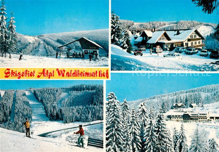 Alpl Skigebiet Waldheimathof Panorama