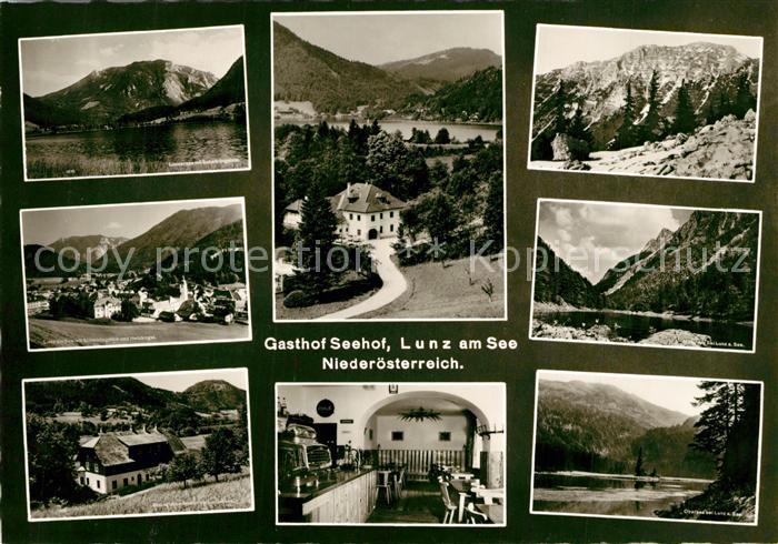 Lunz See Niederoesterreich Gasthof Seehof Lunzersee Scheiblingstein Hetzkogel Bi
