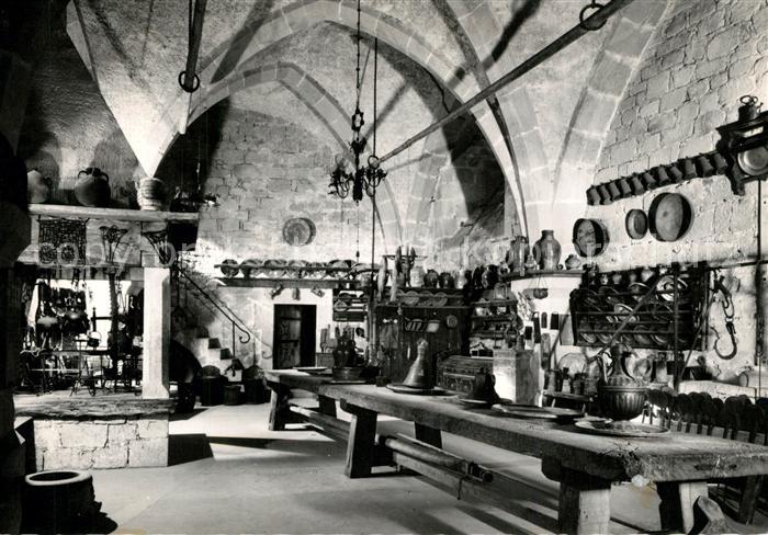 Leobendorf Niederoesterreich Burg Kreuzenstein Kueche