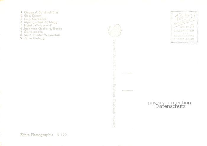 Wald Pitztal Sulzbachtaeler Krimml Gernkogel Alpengasthof Rechtegg Hotel Walderw – Bild 2