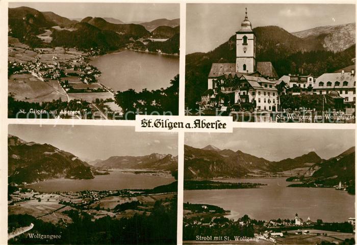St Gilgen Salzkammergut Arbersee St Wolfgang Wolfgangsee Strobl