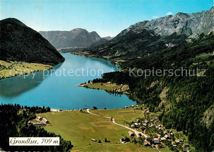 Grundlsee Steiermark Fliegeraufnahme