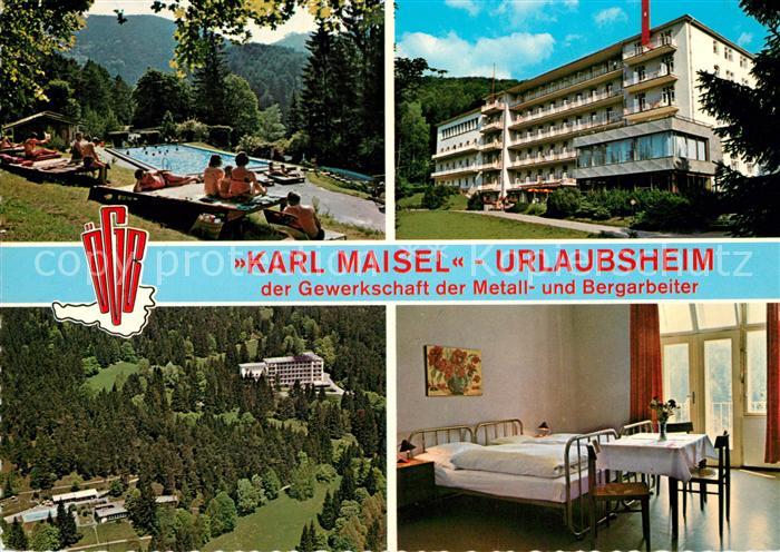 Feuchtenbach Karl Maisel Urlaubsheim Zimmer Fliegeraufnahme
