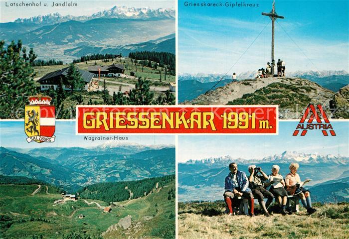 Flachau Griessenkar Latschenhof Jandlalm Gipfelkruz Wagrainer Haus