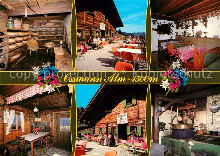 Saalbach-Hinterglemm Jausenstation Ossmann Alm Kaeserei Terrasse Gaststuben