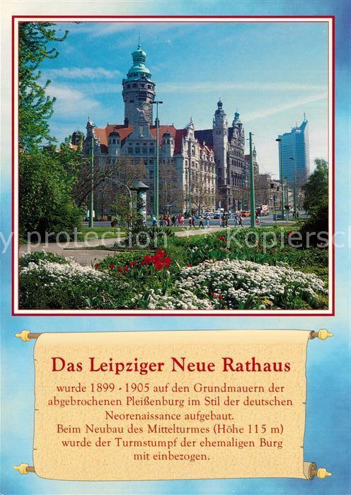LEIPZIG Sachsen Neues Rathaus