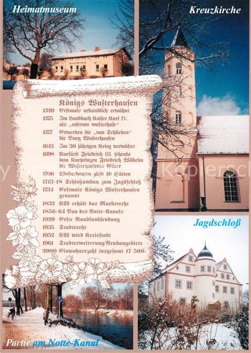 Koenigs-Wusterhausen Heimatmuseum Kreuzkirche Chronik Jagdschloss