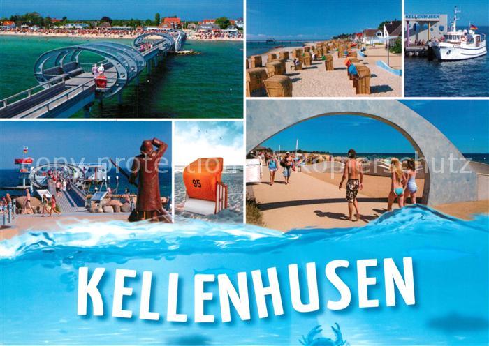 Kellenhusen Ostseebad Seebruecke Strand Faehrschiff