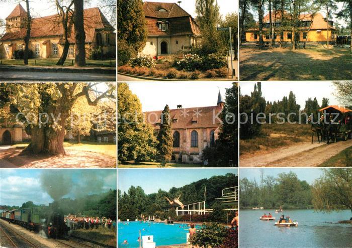 Hankensbuettel Schwimmbad Dampflok Schloss Pferdekutsche