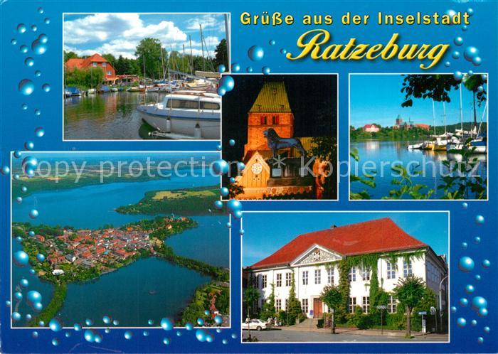 Ratzeburg Bootshafen Fliegeraufnahme