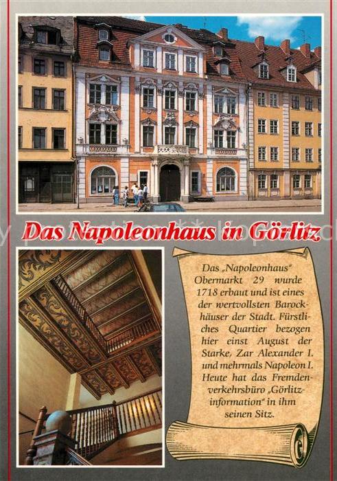 Goerlitz Sachsen Napoleonhaus Chronik