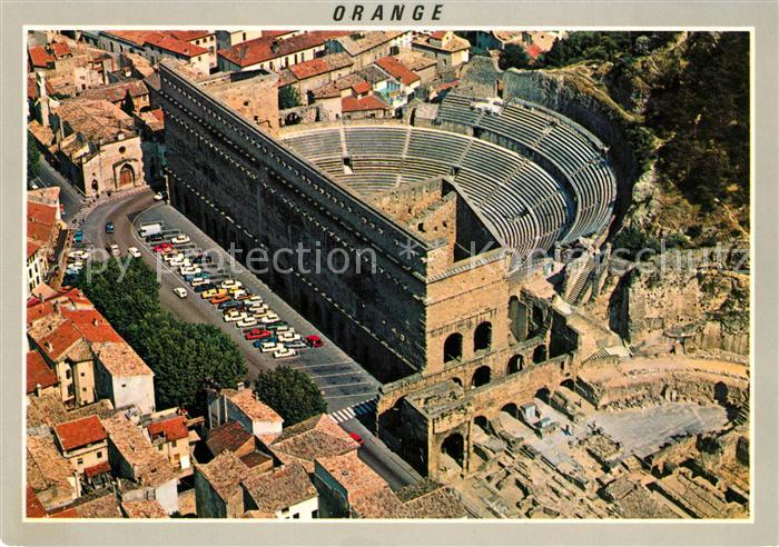 Orange Vaucluse Fliegeraufnahme Theatre Antique