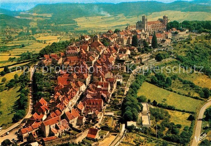 Vezelay Fliegeraufnahme