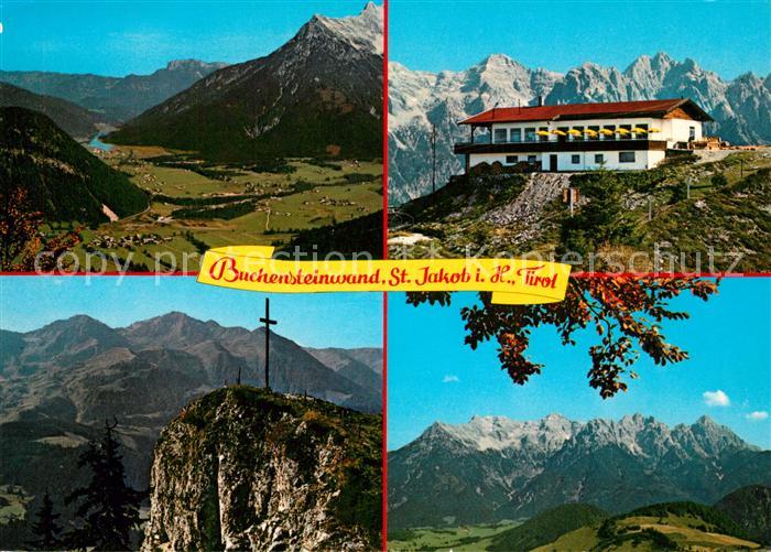 Jakob Haus St Buchensteinwand Gipfelkreuz Berggaststaette