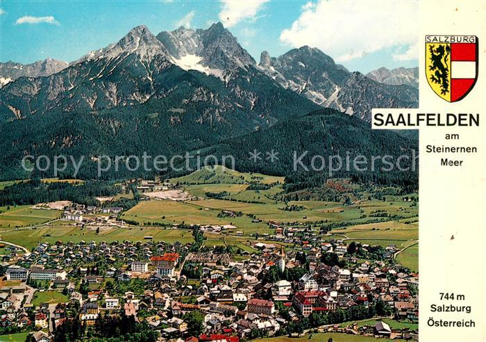 Saalfelden Steinernes Meer Fliegeraufnahme