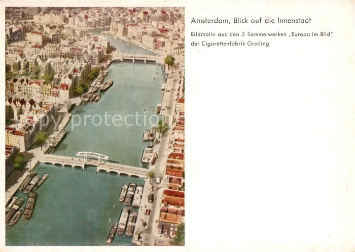 Amsterdam Niederlande Fliegeraufnahme