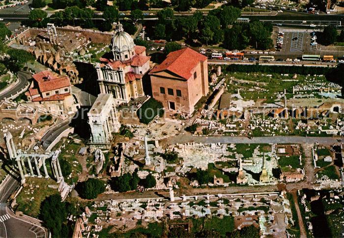 Roma Rom Fliegeraufnahme Roemischer Gerichtshof