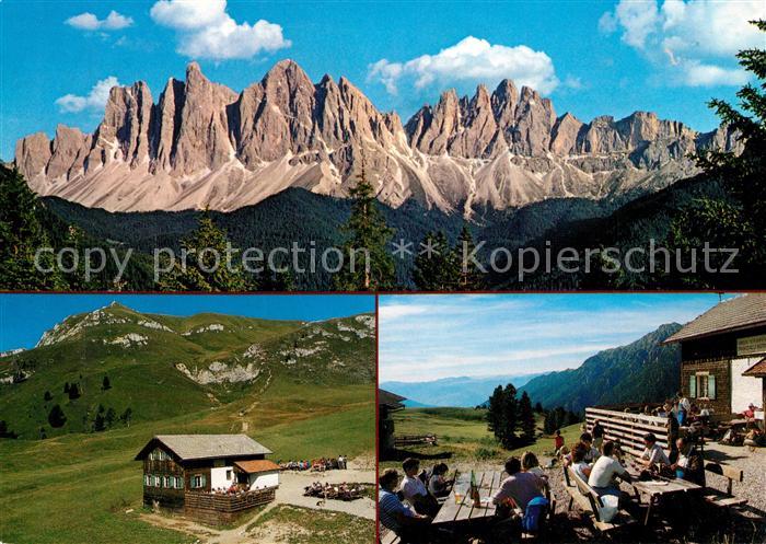 Villnoess Gampen Alm Huette