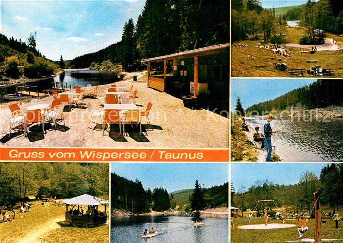 Wisper Wispersee Gaststaette Spielplatz Angler