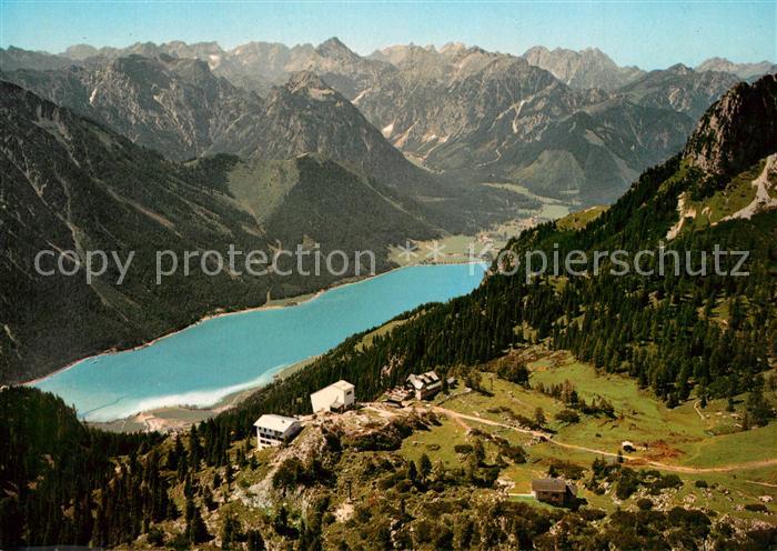 Maurach Achensee Fliegeraufnahme Rofanseilbahn Bergstation