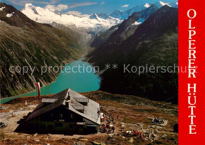 Olpererhuette Schlegeisstausee Gross Moeseler Hochfeller Hochferner