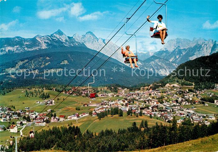 Seefeld Tirol Fliegeraufnahme Gschwandkopflift Karwendel