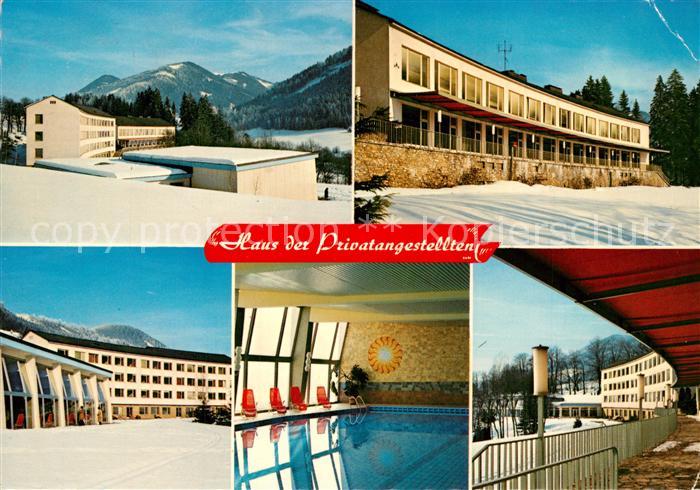 Steinhaus am Semmering Haus der Privatangestellten Hallenbad Gaestetrakt Winter