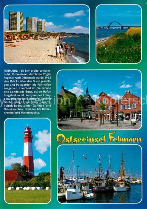 Fehmarn Leuchtturm Marktplatz Bruecke Strand Chronik