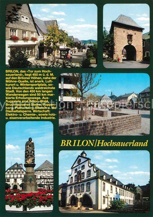 Brilon Denkmal Stadttor Rathaus Chronik