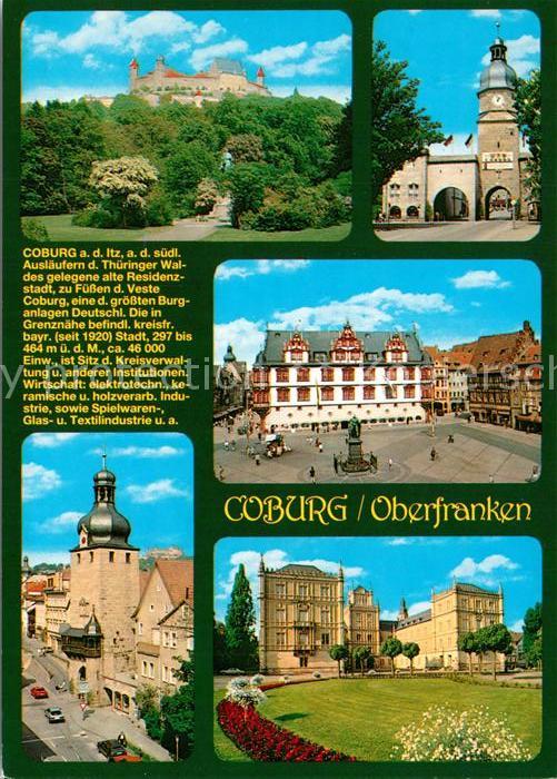 Coburg Veste Coburg Stadthaus Landestheater Moritz Kirche Chronik