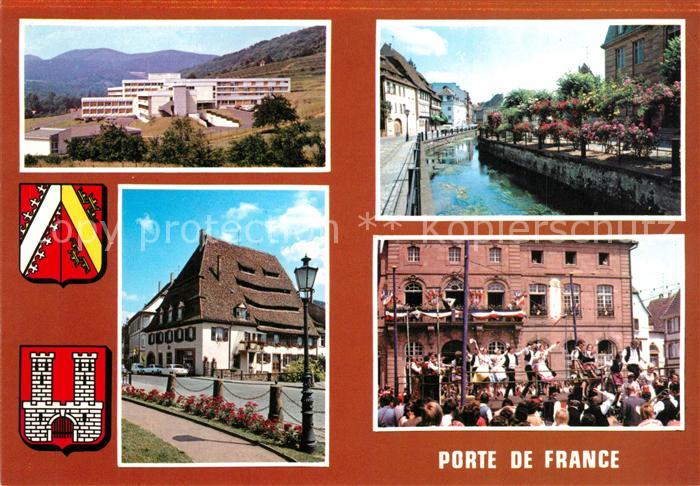 Wissembourg Porte de France Stadtansichten