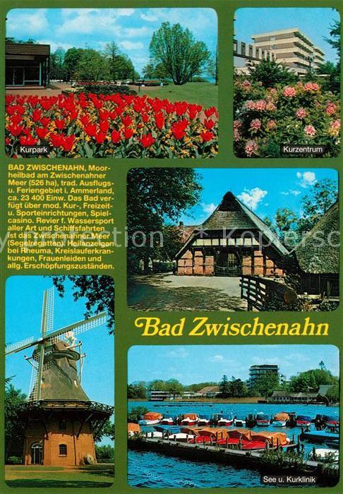 Bad Zwischenahn Kurpark Kurzentrum Muehle See Kurklinik Chronik