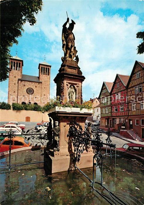 Bensheim Bergstrasse Marktbrunnen