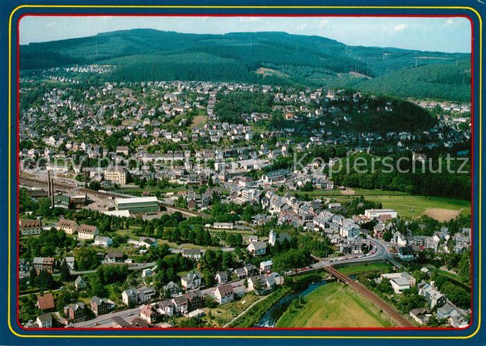 Mudersbach Sieg Fliegeraufnahme Niederscheiden Landesgrenze