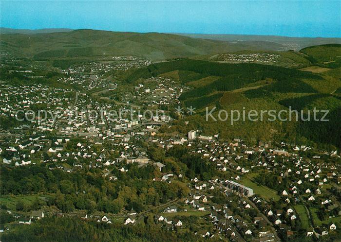 Betzdorf Sieg Fliegeraufnahme Kirchen