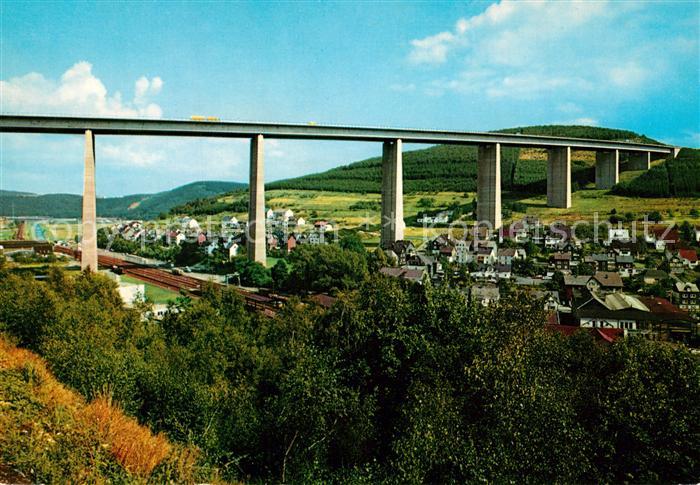 Siegen Westfalen Siegtal Autobahnbruecke