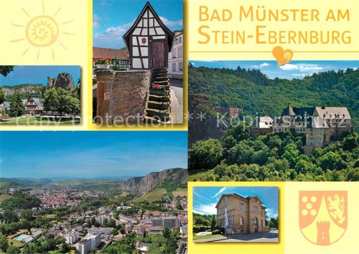 Bad Muenster Stein Ebernburg Panorama Schloss