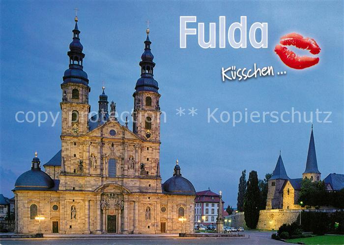 Fulda Dom Michaeliskirche Abendstimmung