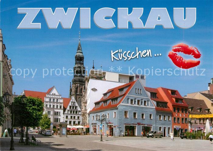 Zwickau Sachsen Hauptmarkt Kuesschen