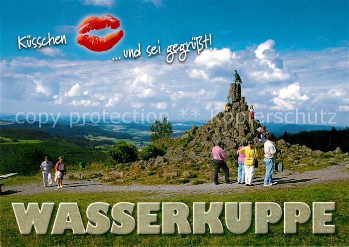 Wasserkuppe Rhoen Panorama Kuesschen