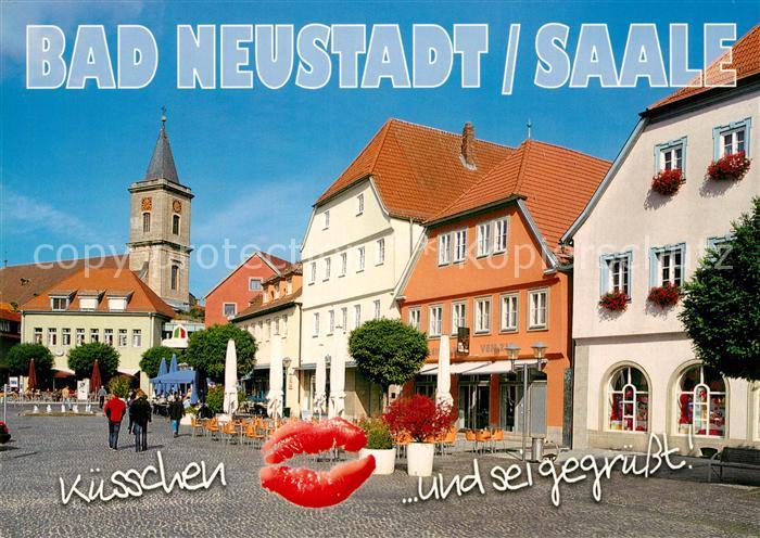 Bad Neustadt Kirche Marktplatz Kuesschen