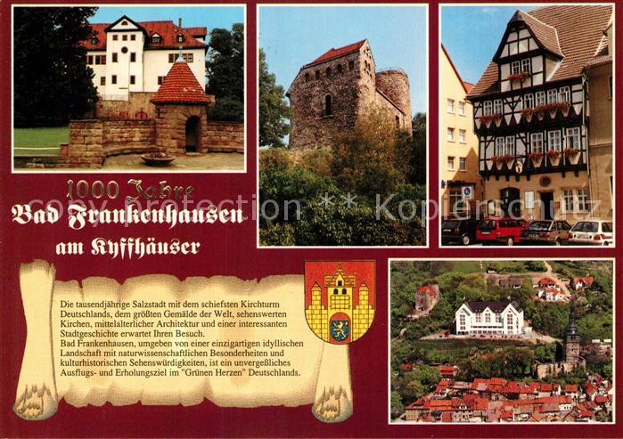 Bad Frankenhausen Schloss Burg Panorama Chronik