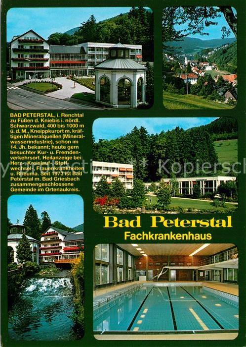 Bad Peterstal-Griesbach Kurhaus Kurquelle Hallenbad Panorama Chronik