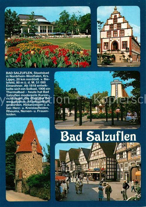 Bad Salzuflen Kurpark Kurhaus Rathaus Turm Kurpark Chronik