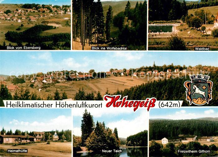 Hohegeiss Harz Ebersberg Wolfsbachtal Waldbad Heimathuette Freizeitheim Gifhorn