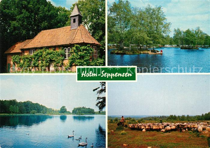 Seppensen Gutskapelle Badeteich Muehlenteich