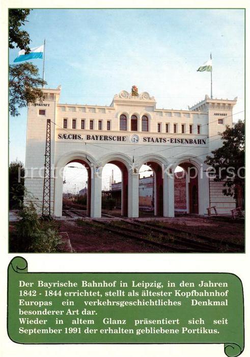 LEIPZIG Sachsen Bayrischer Bahnhof